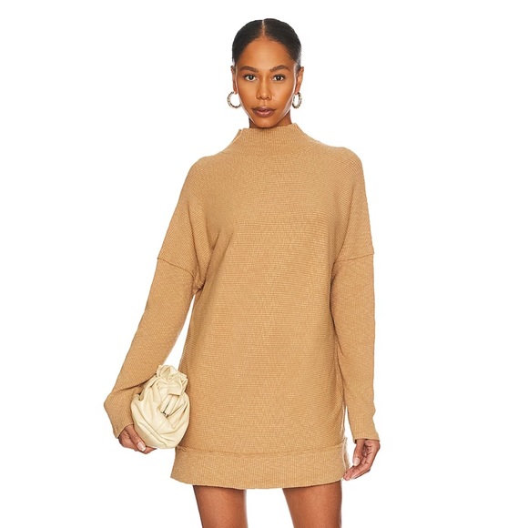 Free People Dresses & Skirts - Free People Casey Tunic Dress in Tiger Eye NWT